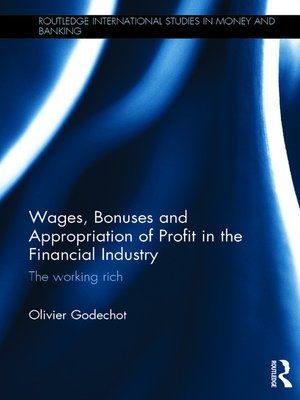 cover image of Wages, Bonuses and Appropriation of Profit in the Financial Industry